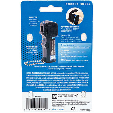 Mace® Pocket Model Triple Action